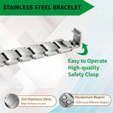 WOLLET Men’s   Bracele Magnetic Design. Timeless Style.