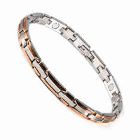 WOLLET Women's Rose Gold Luxury Magnetic Bracelet