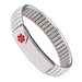 Wollet Stainless steel Stretch Medical Alert Bracelet