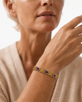 WOLLET Women’s Titanium Magnetic Bracelet – Stylish Rose Gold and Silver Two-Tone Design