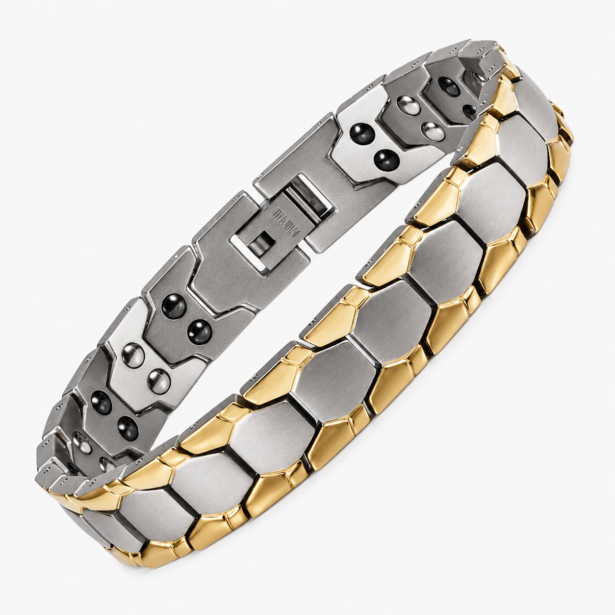 WOLLET Premium Titanium Magnetic Bracelet for Men