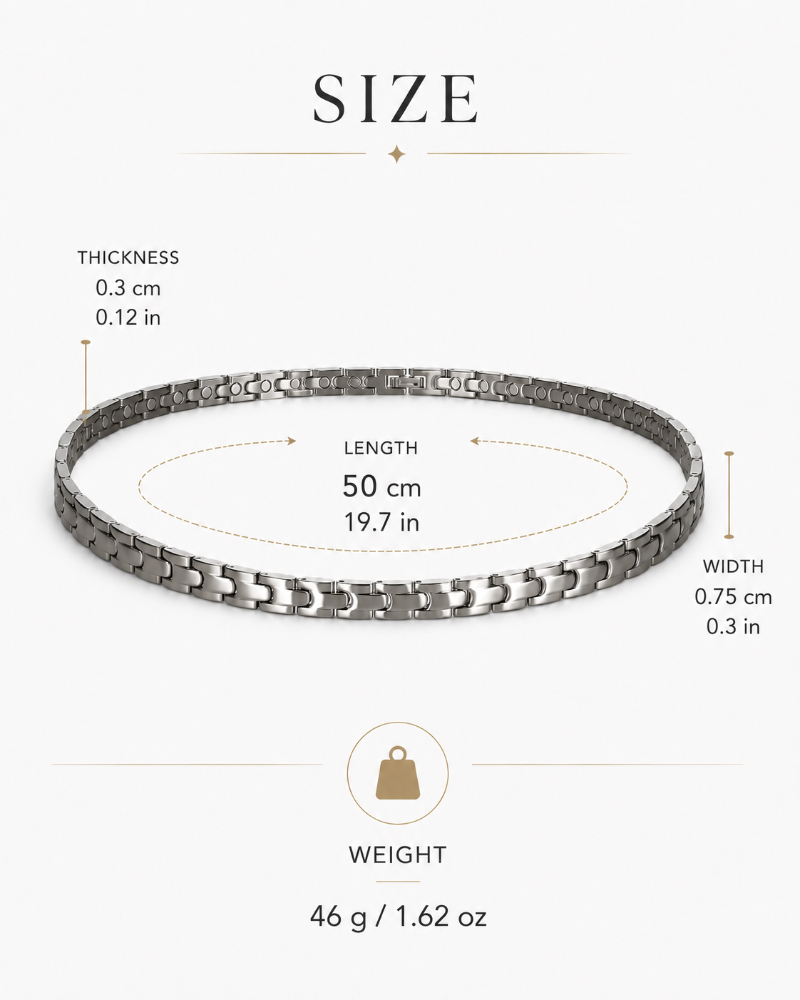 Wollet Stylish Pet Accessory – A modern wellness-inspired necklace