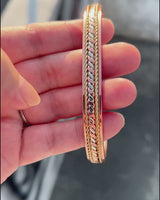 Women’s Ultra Strength Magnetic Cuff Bracelet (Braided Design)