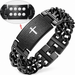 WOLLET Stainless Steel Magnetic Bracelet for Men