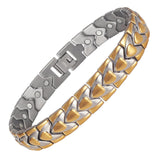 WOLLET Women’s Magnetic Titanium Bracelet – Adjustable Link Design with Timeless Style product image