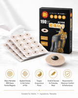 WOLLET Magnetic Acupressure Patches – 800 Gauss Hematite Magnets Kit