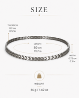 Wollet Stylish Pet Accessory – A modern wellness-inspired necklace