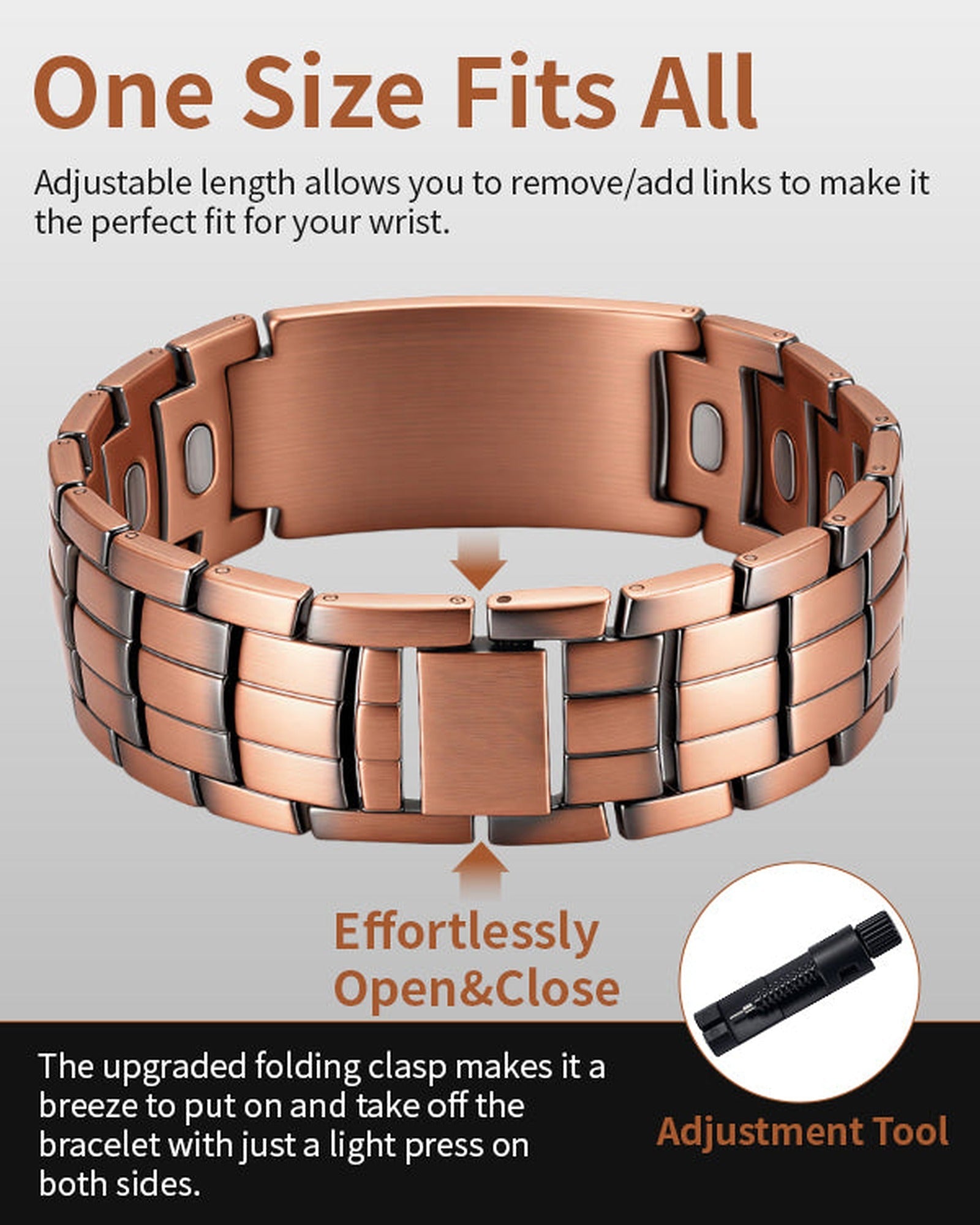 Copper never goes out of style. Bold, clean, and made to stand out. ✨