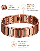 Classic Magnetic Copper Bracelet
